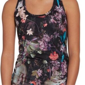 Calia Ruched Floral Tank